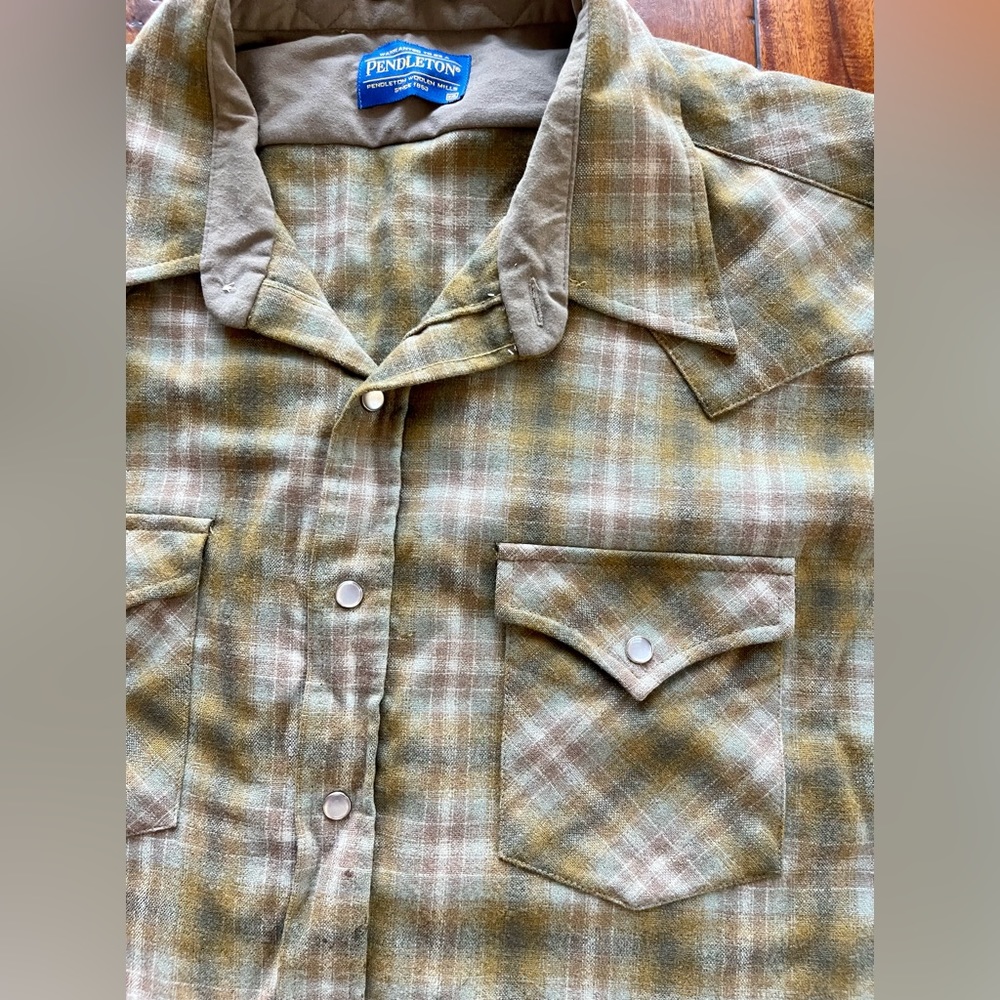Pendleton CANYON High Grade Western Wear Pearl Snap Men’s XXL